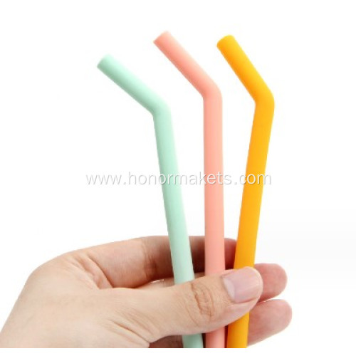 Silicone Baby Soft Straw